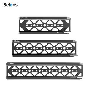 Selens Dovetail 플레이트 8/10/12inch 알루미늄 합금 헤비 듀티 카메라 슬라이딩베이스 시네마 삼각대 유