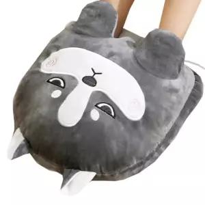 허스키 강아지 USB 발열쿠션 발난로 방석 손난로로 사무실로 업무용로 학생로 따뜻한로 발보온기 풋보 용품