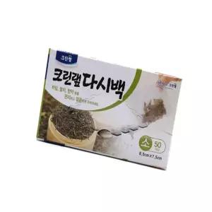 메가디자인 다시백 소 50개 멸치다시팩