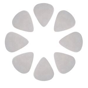 10pcs 20pcs 기타 플렉트럼 스테인레스 0.3mm  픽 샤인 표면 금속 연습용 소품 베이스 우쿨렐레 ZYF