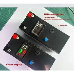 24V 배터리 120Ah 18650 리튬 팩 태양 에너지 전기 자동차 충전식 배터리+25.2v2A