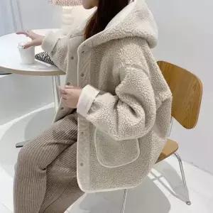 스터닝팩토리 데일리 보아 후드 양털점퍼 보아후드집업 양털후드집업 양털점퍼 후리스점퍼 덤블후드