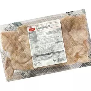 에쓰푸드 훈제 치킨 닭가슴살 500g 다이어트식품 샐러드재료 단백질