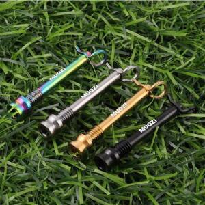 1세트 티타늄 디스크 브레이크 패드 볼트 M4x26mm 스프링 클립 고정핀 포함 경량 자전거 나사