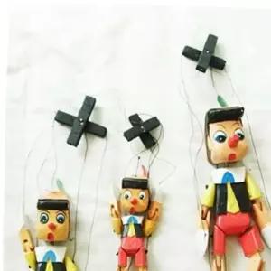 미니어처 피노키오 마리오네트 선반 식당