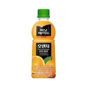 [하프클럽/기타]미닛메이드 시그니처 오렌지 주스 350ml 24개