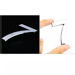 IOWFGPWHM 호실 칠 판 7 돌출 표시 실버 숫자 은색 간 입체 소