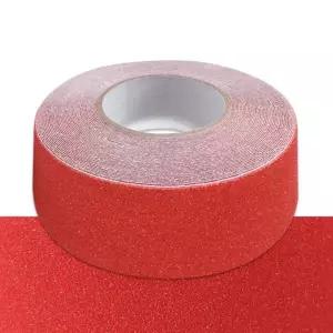 IKWFIXDPG 실외용 적색 50mm x 15M 경사로 스케이트보드 마찰 안전 사포 논슬립 넘어짐방지 낙상방지용품