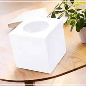 IKWC0F49C 200 흰색 200x200 A4400 아크릴상자 추첨함 식권함 사랑의 응모함 모금함