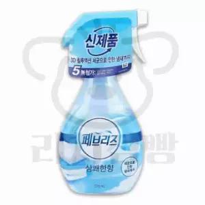 리치점빵 페브리즈 섬유탈취제 상쾌한향 370ML 탈취제 페브리즈상쾌한향