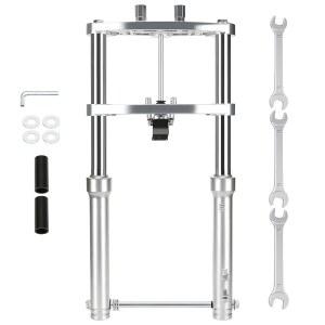 콜맨 CT200U CT200U-EX용 CILOYU 미니 바이크 전면 서스펜션 포크 키트 | BT200X용 교체품, M200 축, 196cc 200cc 6.5파워스포츠 미니바이크 부품 액세서리 쇼크 업소버 프레임 어셈블리
