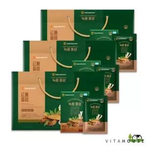 VT-LA 대웅생명과학 녹용홍삼 70ml 30포 3박스