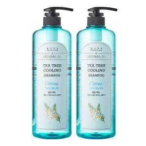 댕기머리 허벌 티트리 쿨링 샴푸 1000ml 2개