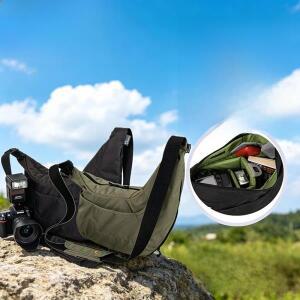 카메라용 숄더 가방 칸막이Lowepro 슬링 크로스바디 카메라 가방 내부 경량 싱글 숄더 사진