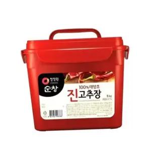 까나리액젓 태양초 순창 고추장 진고추장 5kg