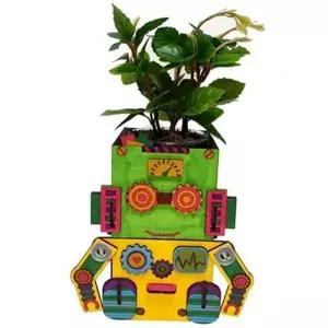 인테리어 화분 diy 식물 만들기 목재화분 목재로봇 목재DIY