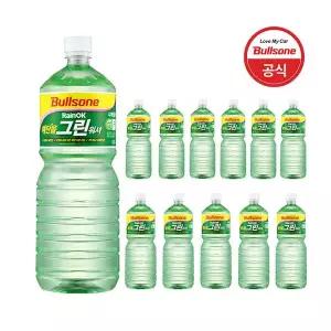 불스원 레인OK 에탄올 그린워셔액 1.8L X 12개