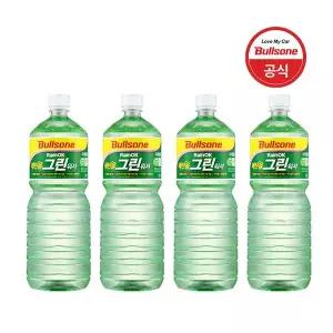 불스원 레인OK 에탄올 그린워셔액 1.8L X 4개