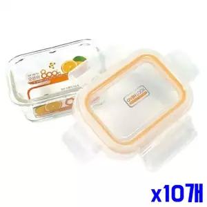 오븐 사용 가능 오븐찬통 직5호 150ml x10개 반찬 그릇 내열 유리 반찬통 냉동밥