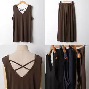 위쉬몰 RA 쿨엑스나시팬츠투피스(I955H607) 빅사이즈