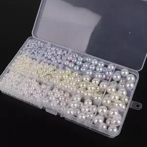 DIY 진주 만들기 풀세트 진주비즈 비즈 반지 키링 목걸이 팔찌