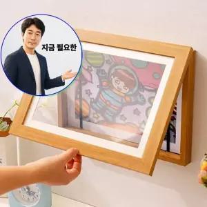 지금 필요한 거실액자 그림 원목 DD-13292 나무 수납 A3 사진