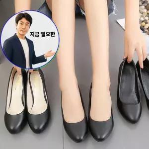 지금 필요한 승무원구두 3cm 여성 유니화