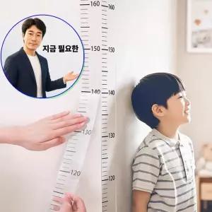 지금 필요한 200cm 시트 키측정 눈금자 키재기 DD-13194 스티커