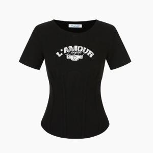 [AK수원점] [에고이스트] [BLUE LABEL] 코르셋 슬림핏 티셔츠 ES2OTH12