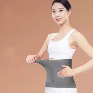 극세사 보온복대 배따뜻하게 양면 온열 허리 복부워머