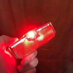 자전거 러기지 랙 라이트 LED 뒷좌석 반사등 라이딩 안전 경고 반사판 사이클링 액세서리
