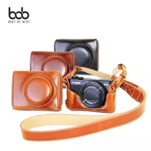bob 캐논 G7X 크로스백 Mark2 디카 가죽케이스 스트랩