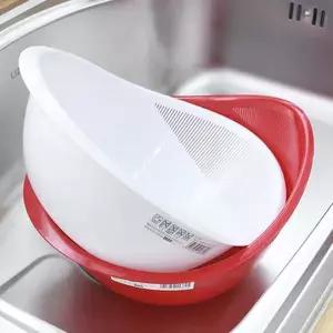 [하프클럽/알티피아]다용도 세척볼 1P 과일 야채 채소 쌀 물빠짐 믹싱볼