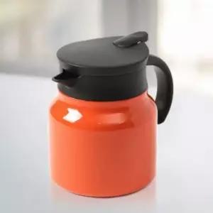 티웨어 이중진공 보온주전자(750ml) (오렌지)차주전자 이중진공보온포트