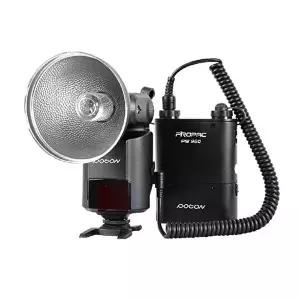 고품질 포멕스 사진조명 Strobist 360Ws 야외용 플래시 (S360) GN60 22단계조절 고광량 카메라조명 WFPVDG