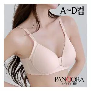 [판도라by비비안]메쉬 풀컵무빙 노와이어 몰드브라1종(PBR7138)