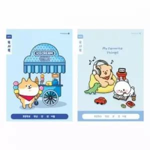 초등1-2 독서록 넓은칸A 10권 초등노트 신학기