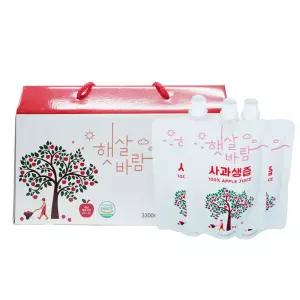 햇살바람 사과생즙 스파우트형 110ml X 30봉(1박스)