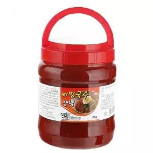 국수 양념장 2kg 1p 비빔 소스 매콤 달콤 양념 가정용 요리 조미료 냉장