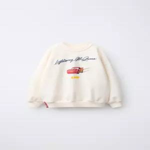 ZARA CARS 라이트닝 맥퀸 ⓒ DISNEY/PIXAR 프린트 스웨트셔츠 - 크림 7878/715/712 491344
