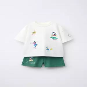 ZARA MICKEY MOUSE ⓒ DISNEY 조깅 세트 - 블루 / 그린 1880/470/445 491283