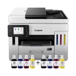 캐논 MAXIFY GX7192 잉크젯 팩스복합기 무한잉크 호환잉크 4색 2세트 / GX7092 후속모델