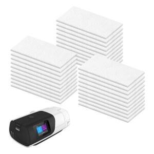 AIRSENSE 11 필터 30팩 RESMED 기계용 3MM 두꺼운 디자인