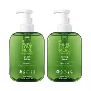 네이쳐러브메레 젖병세정제 거품형 용기 560ml 2개