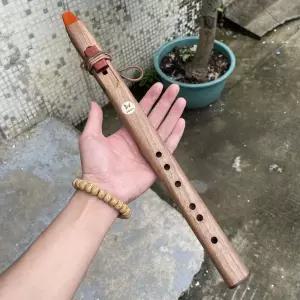 인디언 플루트 나무 55cm 쉬운 베이스 B 악기 취미 더 플