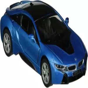KART BMW i8 5인치 136 스케일 다이캐스트 메탈 모델 토이 슈퍼카 풀백 액션