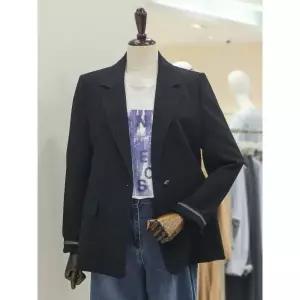 일부수량 더아이잗 IS4M0JK751 잔조직 포켓 싱글 투버튼 재킷 2769524