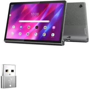 BoxWave 레노버 Yoga Tab 11 ZA8W 호환 어댑터 - USB-A to C 포트 체인저 5개 팩 Type-C OTG 충전 데이터
