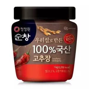 청정원 순창 100프로 국산고추장 1kg