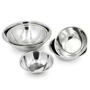 헤킨스 국산 스텐 믹싱볼 다라이 쌀 함박 세척 볼 양푼 스테인리스 다라이 그릇 대야 22cm~36cm